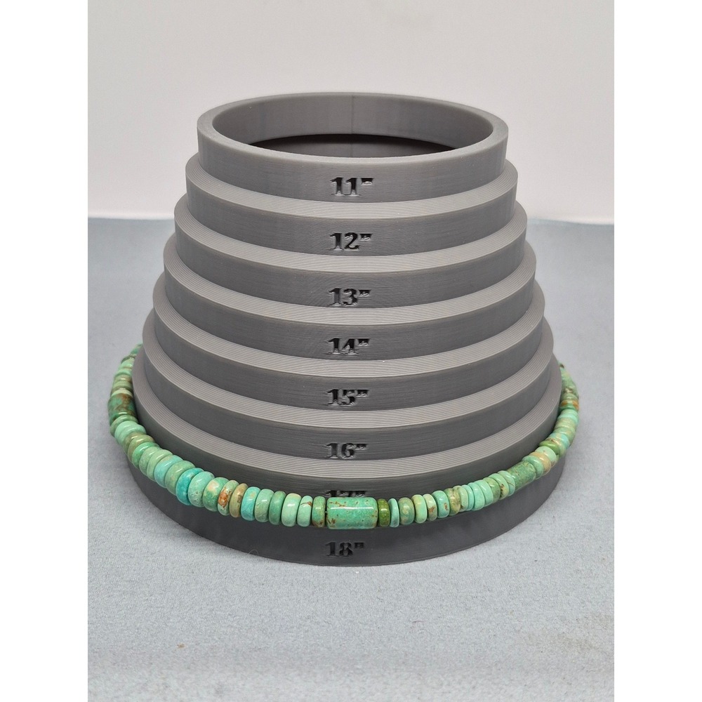 Jay King Necklace Green Turquoise Sterling Silver Mine Finds Bead - Picture 5 of 12